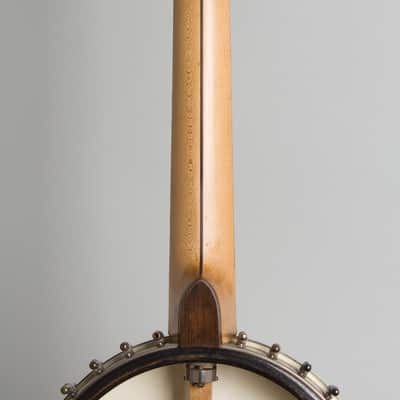 Fairbanks/Vega Tu-Ba-Phone Guitar Banjo (1920), ser. #47716, black tolex hard shell case. image 9