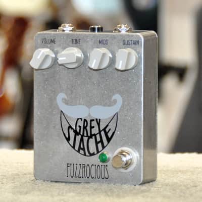 FUZZROCIOUS Grey Stache / Disto Fuzz / Big Muff Type / Made In USA image 1