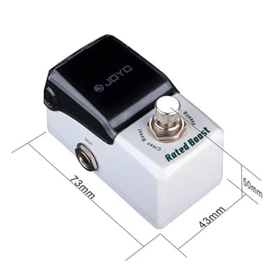 Joyo JF-301 Rated Boost Clean Booster Pedal,Iron Man Mini Series,price include the import duty for US buyer image 5
