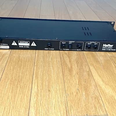 USA Made 90's Hafler T2 Multi-Tube Rack Mount Guitar Preamp, Very Good Condition image 8