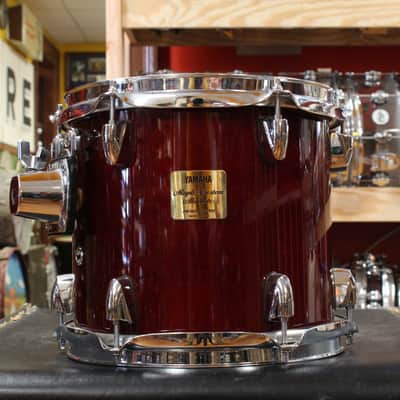 Early 1990s Yamaha 9x10 Maple Custom Absolute Tom in Cherry Lacquer image 1