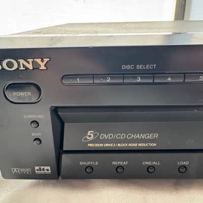 Sony DVP-NC600 5-Disc Carousel Changer CD/DVD Power Tested No Remote image 2
