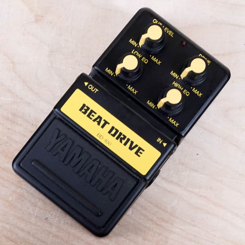 Yamaha BD-100 Beat Drive Pedal 1980s Black Made In Japan image 1
