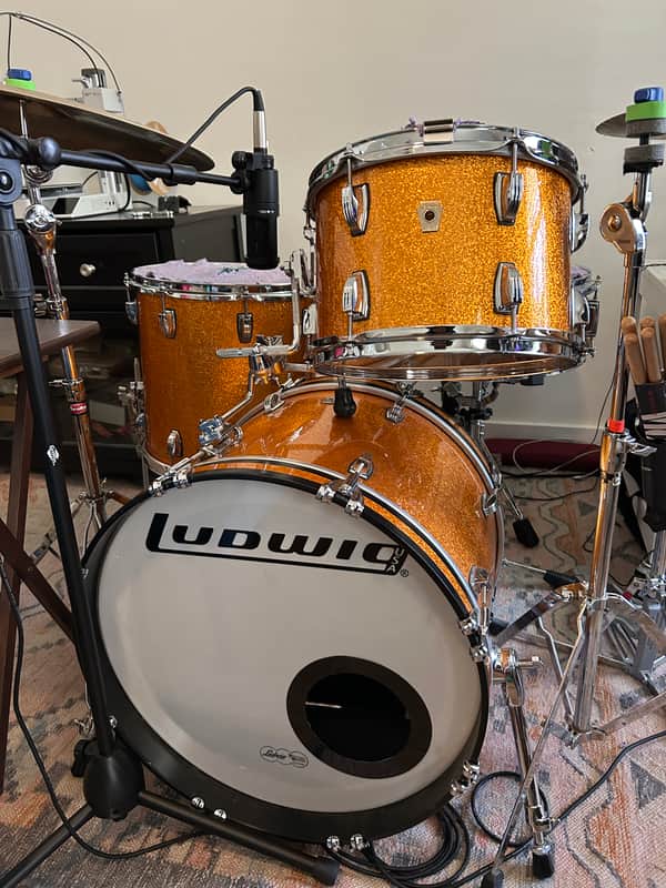 Ludwig Classic Maple Downbeat Outfit 8x12 / 14x14 / 14x20" Drum Set image 1