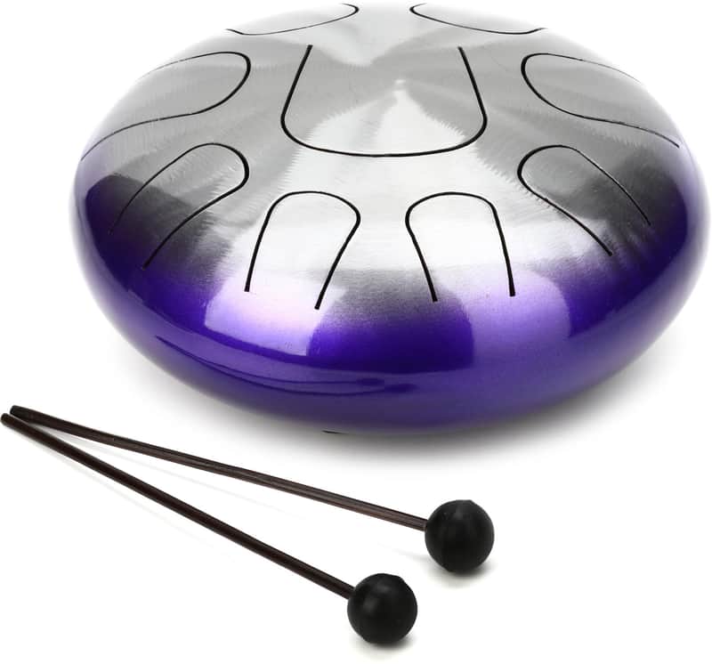 Pearl Awakening Series 9 Note Tongue Drum C Ake Bono - Purple Burst image 1
