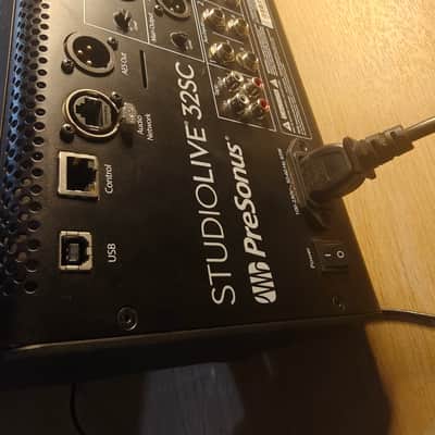 PreSonus StudioLive 32SC Subcompact Rackmount 32-Channel Digital Mixer and USB Audio Interface 2019 - Present - Black / Silver image 4