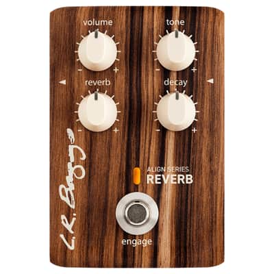 Mint LR Baggs Align Series Reverb Acoustic-Electric Guitar Effects Pedal image 1