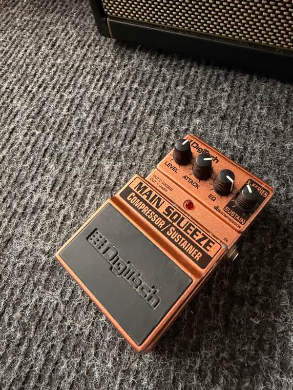 DigiTech Main Squeeze Compressor 2000s - Orange image 1