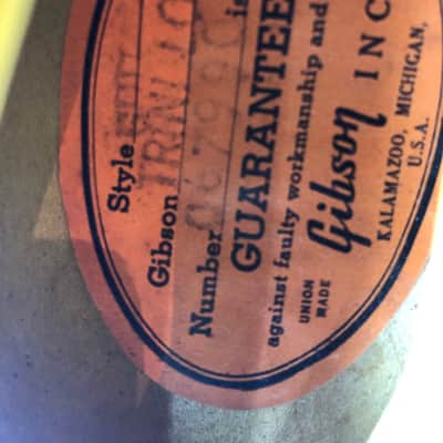 Gibson Trini Lopez 1967 - Cherry Red image 21