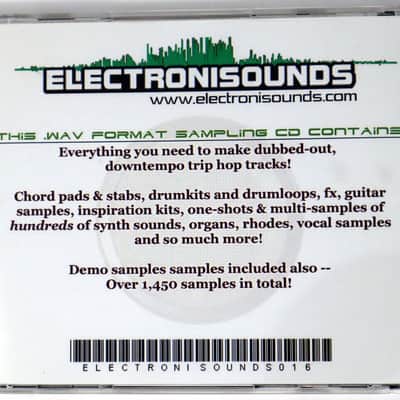 Electronisounds Trip Hop Explosion CD-ROM CD-R Sample Library/Sound Library/Sampling CD 2005 image 3