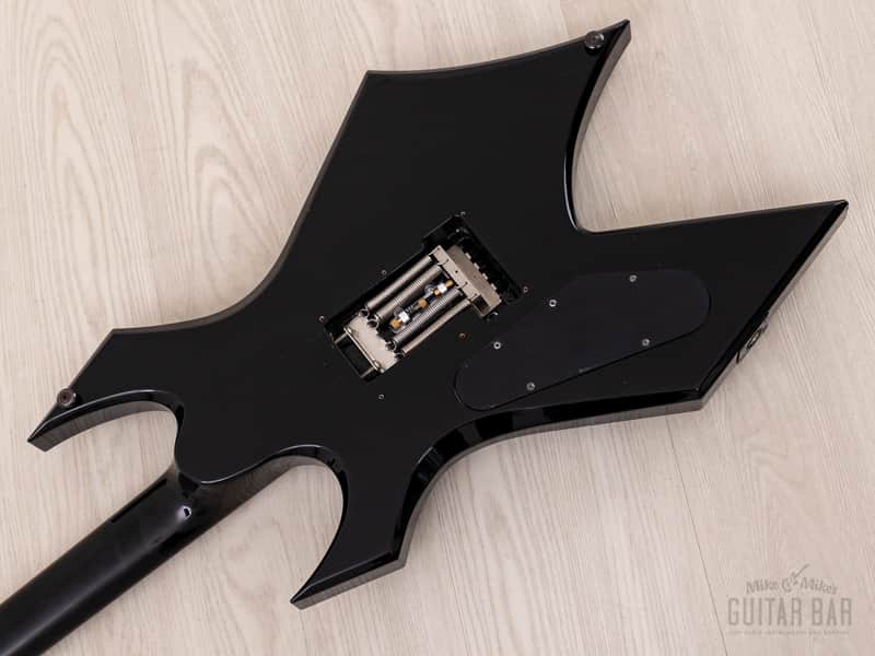 2008 BC Rich Japan Monster Series Warlock JM140 Set Neck Black w