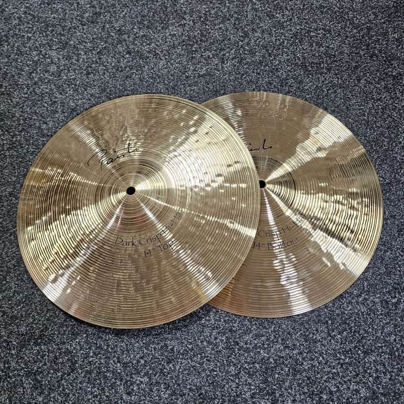 Hi-Hat Cymbals 14" Paiste Signature Dark Crisp RKDAC130526 image 1