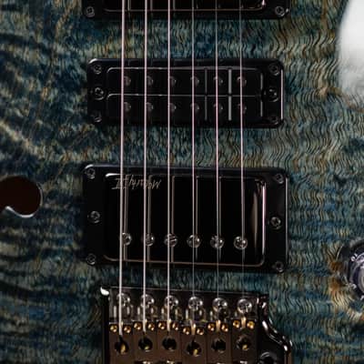 PRS Mango Limited Edition (1 0f 200) Special Semi-Hollow Body Electric Guitar - Faded Whale Blue with Hardshell Case image 9