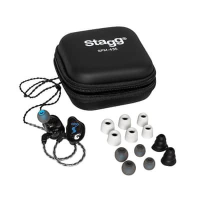 Stagg SPM-435 4-Driver In Ear Monitors - Transparent image 2