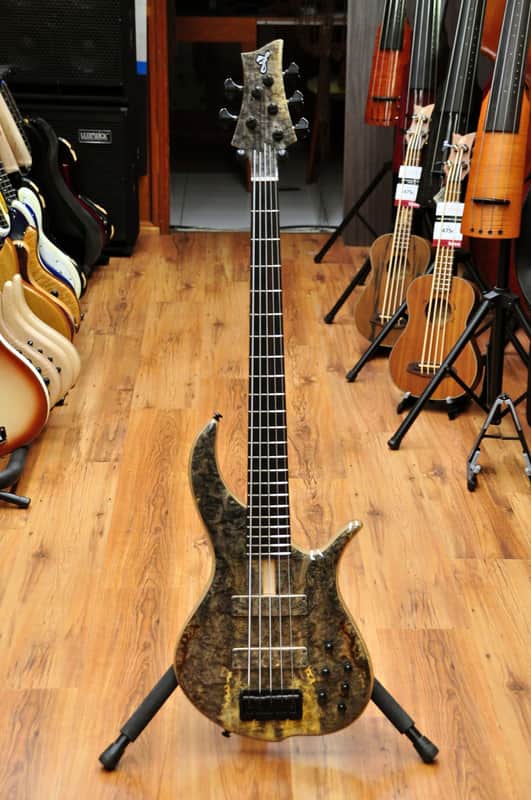 ベース F bass BN-5 buckeye burl F Bass BN5 - Buckeye Burl | Reverb