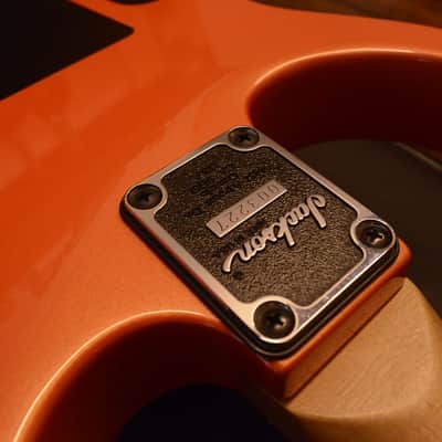 RARE Jackson USA Super Dinky SDK-1 Lambo Orange Pearl Kent Armstrong Floyd Rose Guitar SDK1 DK1 DK-1 image 9