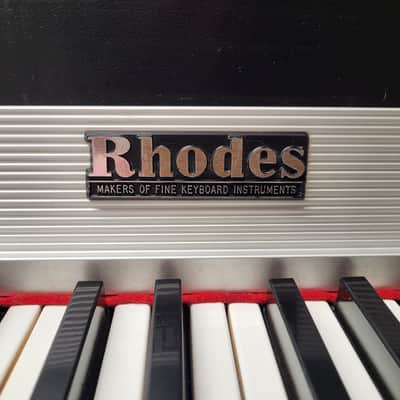 Rhodes Mark I Stage 73-Key Electric Piano 1977 - Black Rounded Top image 7