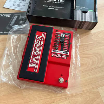 DigiTech Whammy 5 Pitch Shift Pedal 2012 - Present - Red image 11