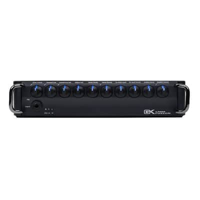 Gallien-Krueger Fusion 1200S 1200-Watt Ultra Light Bass Amp Head- Black image 1