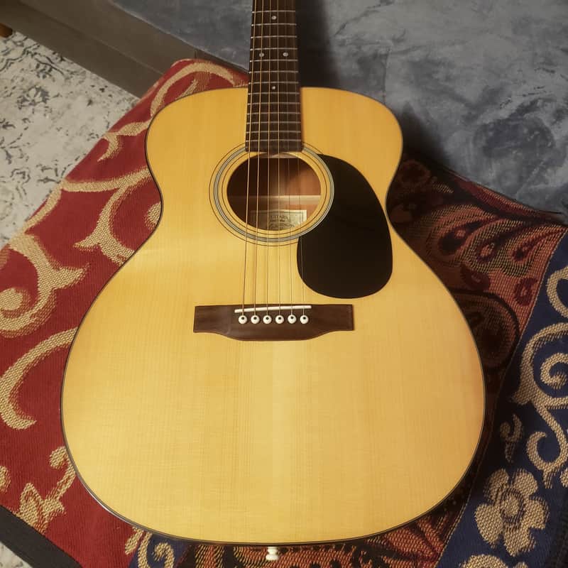 Recording King RO-318 [OM] | All solid tone woods | Mahogany sides and back and Adirondack Spruce top | Serial No. A21020351 image 1
