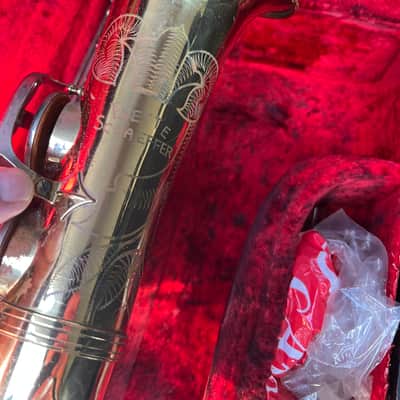 Vintage Evette and Schaeffer Alto Gold Lacquer image 21
