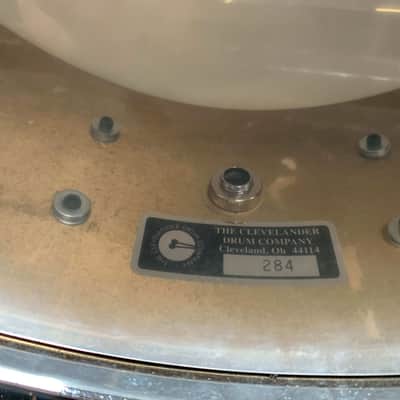 Clevelander 14" x 5" Solid Brass Snare Drum image 8