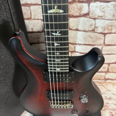 PRS 40TH Custom 24 Satin Limited Fire Smokeburst #2 image 7