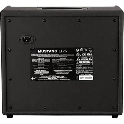 Fender Mustang LT25 25W 1x8 Guitar Combo Amp New - Black image 3