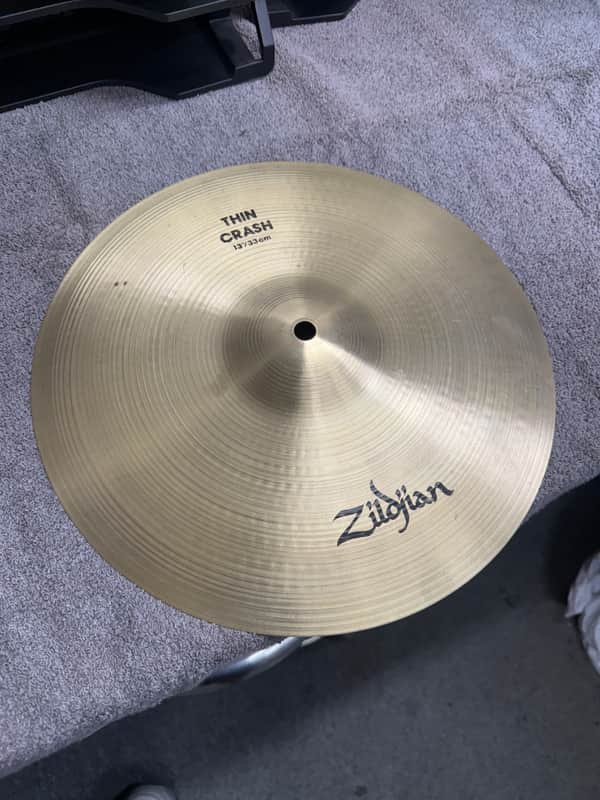 Zildjian 13" A Series Thin Crash Cymbal 1982 - 2005 - Traditional image 1