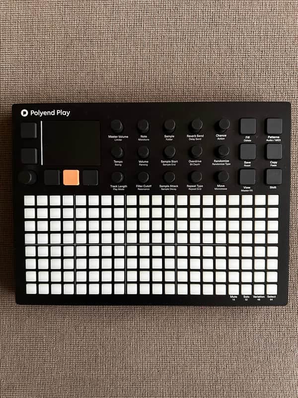 Polyend Play Sample-Based MIDI Groovebox 2022 - Present - Black image 1