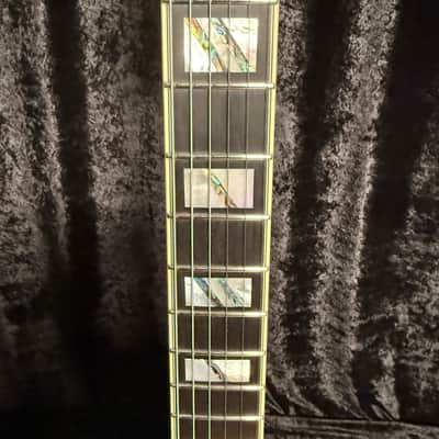 D'Angelico Deluxe Bedford Semi Hollow Black With Free Hard Case image 9