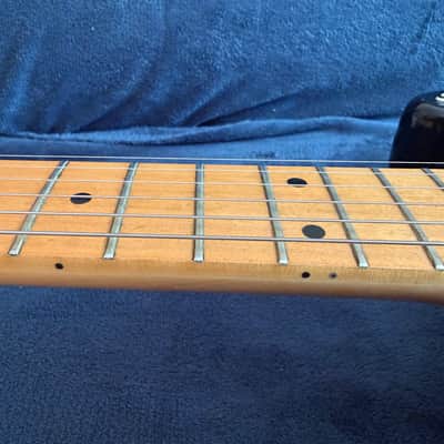 Vintage 1974 Greco SE-500B Stratocaster Black - Untouched Matsumoku MIJ - 100% Original w/ 1973 Maxon Pickups, Original Hardcase, 70s Fender Strap & Coiled Cable image 20