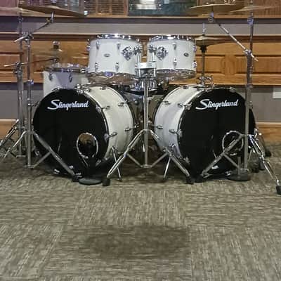 Slingerland Rock Outfit Late 70s  - White image 6