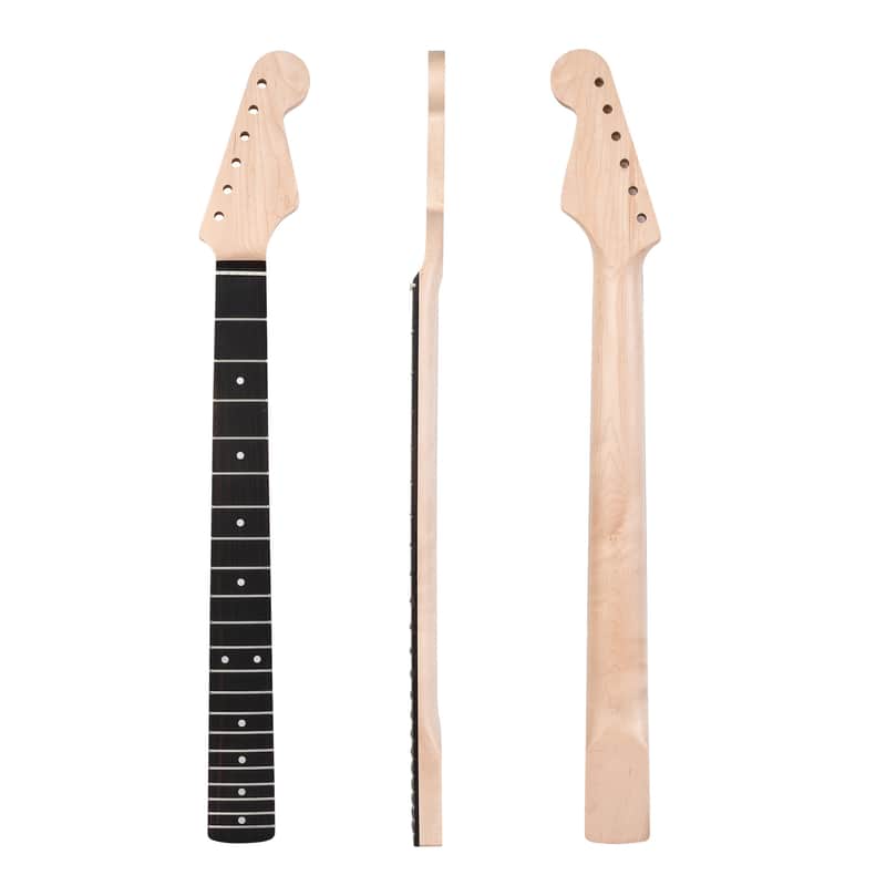 TGP 21 Frets Canadian Maple Neck 9.5”-radius C shape Guitar Neck for ST Style ,price include the import duty for US buyer image 1