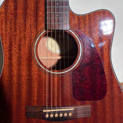 Fender CD-140SCE All Mahogany 2014 - 2015 Natural (w/ Hardshell Case) image 3