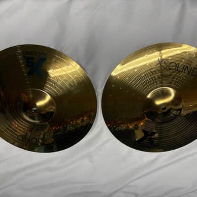 Used XSound Pair of 14” Hi-Hat cymbals - as is - Local pickup only image 1