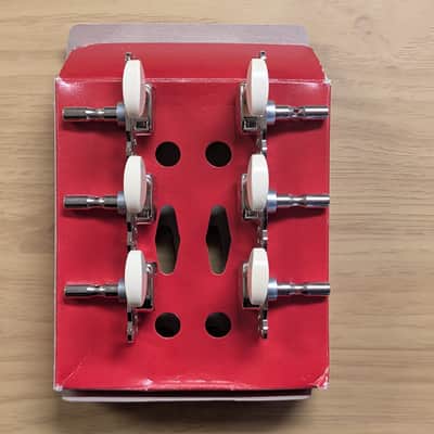 Schaller Gypsy Jazz Guitar Tuners - Nickel image 3