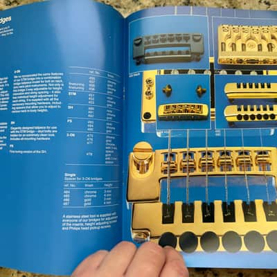 Schaller Catalog 1984 wah wha fuzz phaser tremolo distortion parts tuners pickup image 14
