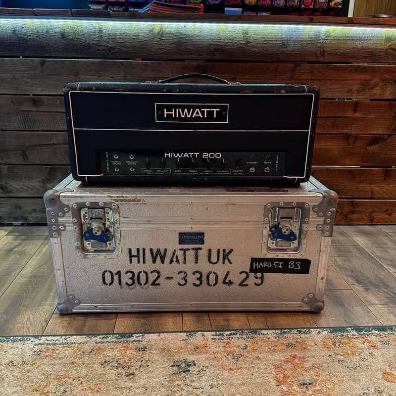 Hiwatt DR201 2-Channel 200-Watt Bass Amp Head image 1