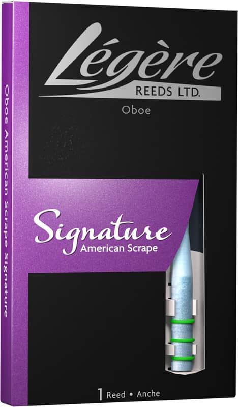 Legere American Scrape Synthetic Oboe Reed - Medium Soft image 1