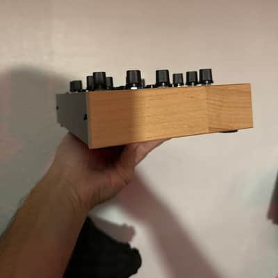 Herbs and Stones Liquid Foam Desktop Monophonic Analog Groovebox 2020 - Present - Black with Wood Frame image 4