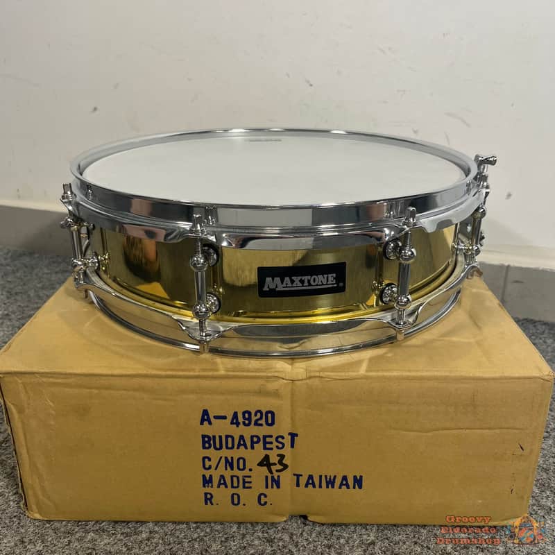 Maxtone SD-503 13x3,5 Brass Piccolo Snare Drum image 1