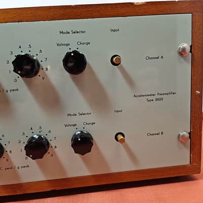 Ultra Rare Vintage Brüel & Kjær Type 2622 Dual Channel Vacuum Tube Preamplifier - Excellent image 10