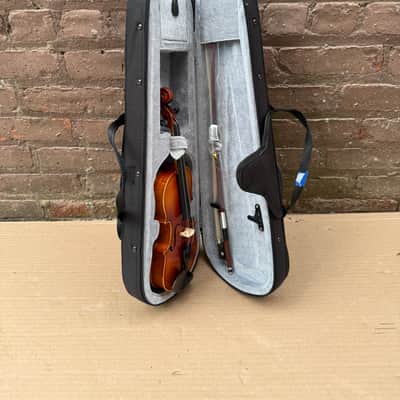 Cielo Violins Dolce 1/10 Violin Outfit w/ Bow & Case - Used, Good Condition - Needs One String image 22