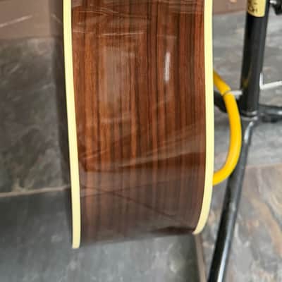 Gibson Custom Shop Limited Edition Advanced Jumbo Red Spruce Guitar 2022 - Sunburst image 10