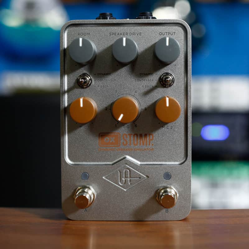 Universal Audio UAFX OX Stomp Dynamic Speaker Emulator Pedal, Demo Video! image 1