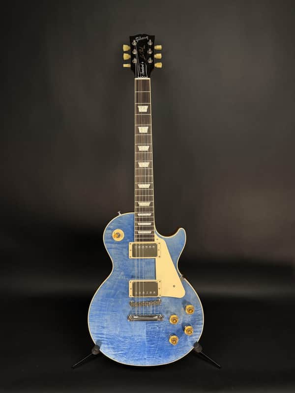 Gibson Les Paul Standard 50s Figured Top - Ocean Blue image 1