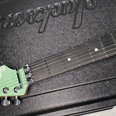 NEW ! Jackson Custom Shop Dinky HSH - Roasted Maple Neck & Ebony Fretboard - DK - Surf Green - Authorized Dealer - 8.1 lbs - G06853 image 9