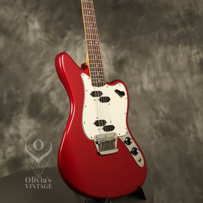 1966 Fender Electric XII 12-string Candy Apple Red w/matching number HANG TAG image 8