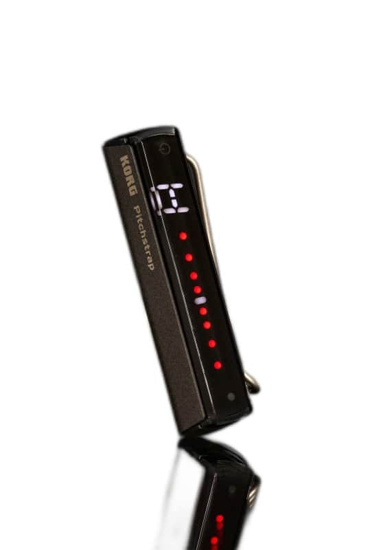 Korg PST1BK Pitchstrap Guitar/Bass Tuner, Black image 1